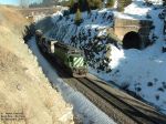 BNSF 6775 passing the old Bozeman Tunnel